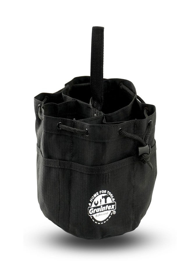 Graintex 18 Pockets Grab Bag Rip-stop Canvas Drawstring Closure, Small Part Organizer Pouch, Small Tools, Screws, Parts, Parachute Tool Bag for Efficient Storage to Essential Items at Job Site or Home - Image 1
