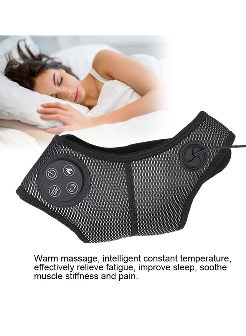 إسكدنيا Heated Ankle Massager with Multi,Level Vibration and Heating Modes for Pain Relief and Relaxation - Image 2