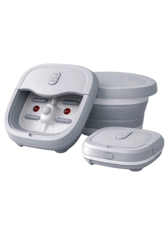 Cady One Foldable foot massager with 500W water heating, foot massager with rotating roller technology, equipped with a smart timer and remote control, suitable for relaxation and comprehensive foot care. - Image 1