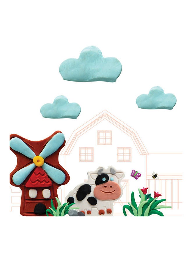 Moon Dough Creations Set Of 4 To 3 Years And Above Diy Clay Toys - Image 3