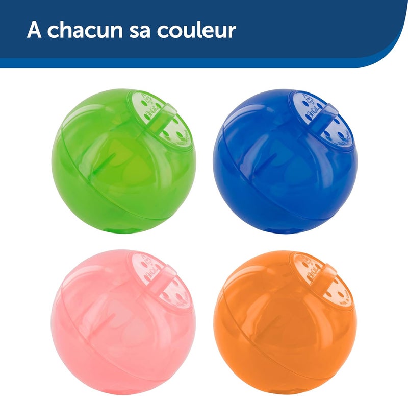 PetSafe SlimCat Interactive Feeder - Blue BPA-Free Plastic Toy for Cats - Image 5