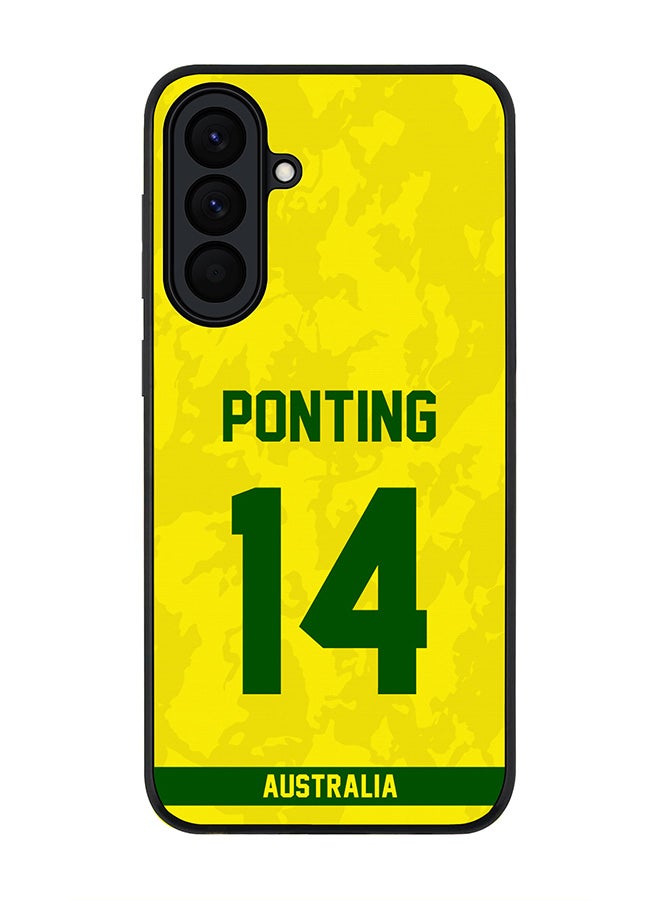 Stylizedd For Samsung Galaxy A57 Case,Slim fit Camera Protection, Shockproof Thin Phone cover  - Australia Ricky Ponting, Jersey No 14 - Image 1