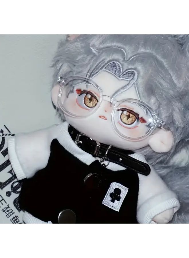 1 10 Sets Motorcycle Style Jacket Pants Shoes Collar For 20cm Handsome Dolls - Image 1