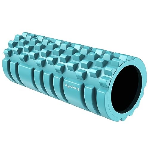 Lifelong Foam Roller for Exercise Gym- Deep Tissue Body Massage Roller for Back Pain, Neck & Knee Pain Relief- Yoga Roller Fitness Workout, Muscle Massager Equipment, Muscle Recovery, Stretching Tool - Image 1