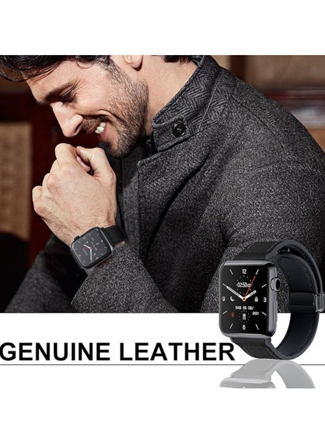 ملائكي  سوار مغناطيسي متوافق مع ساعة أبل مقاسات 44مم، 45مم، 49مم، 46مم، 42مم للرجال والنساء. سوار سيليكون رياضي بتصميم حلقة فردية، مناسب لـ iWatch السلسلة 10، 9، 8، 7، 6، 5، 4، 3، SE الإصدار الثاني، وألترا. - Image 3