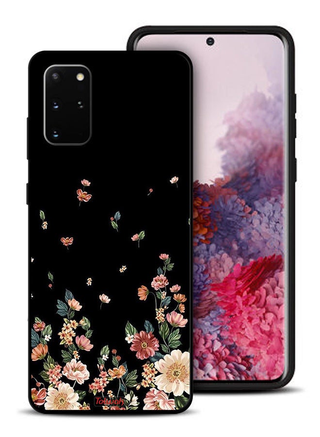 Tolwak غطاء حماية لهاتف سامسونج جالاكسي S20 بلس 5G مزين بزهور صغيرة في الأسفل - Image 1