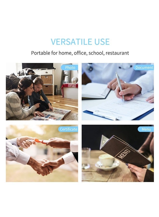 OSMILE Laminator, Laminater Machine, 9 Inch Thermal Laminater Machine,Hot & Cold Thermal Laminator for Home Office School Business Use with 15pcs Laminating Sheets & Paper cutter & Corner rounder - Image 4