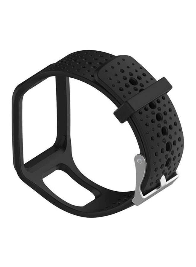 NIBEMINENT Replacement Strap For TomTom 1 Series Runner/Cardio Black - Image 1