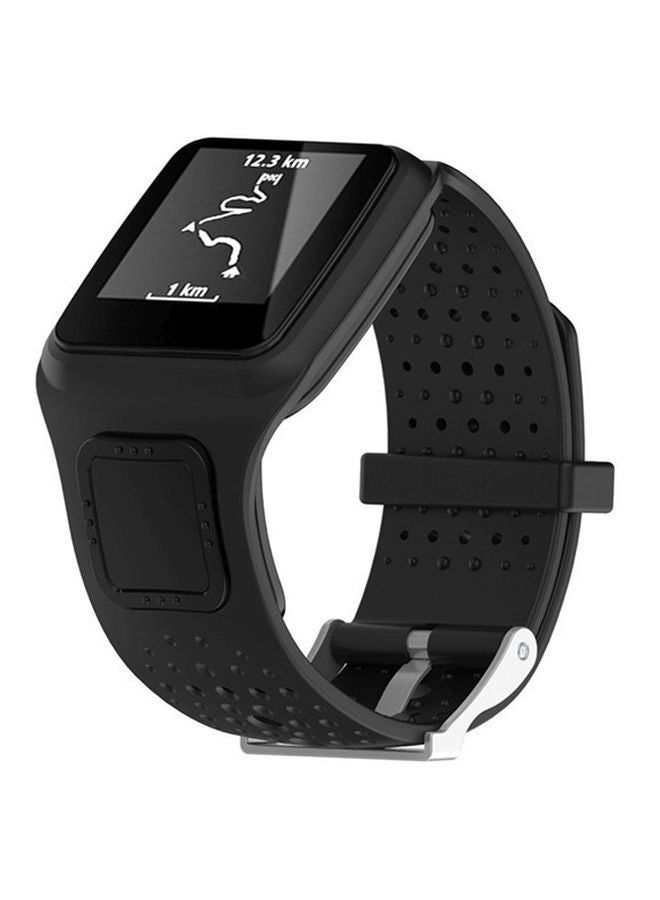 NIBEMINENT Replacement Strap For TomTom 1 Series Runner/Cardio Black - Image 2