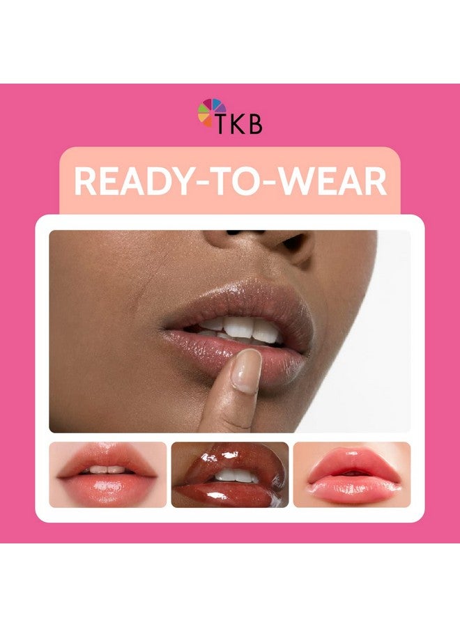 TKB Trading, LLC TKB Lip Gloss Base (Flexagel M) | Ready-to-Wear| Moisturizing, High Shine, Crystal Clear, Vegan and Cruelty free| Made in USA. (11 oz (2 of 5.5 oz bag)) - Image 3