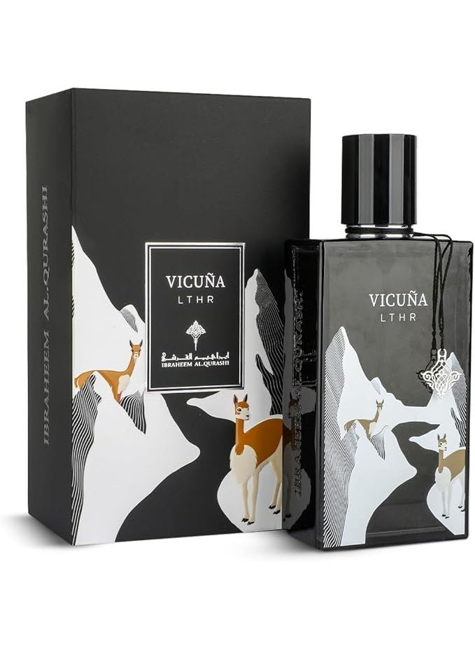 IBRAQ Ibrahim Alqurashi Perfume Vicuna Leather Eau de Parfum - 75ml, luxury Long Lasting, Perfume For Women, Perfume For men, Refreshing scent - Image 1