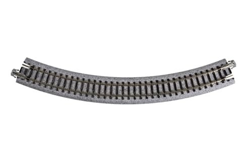 Kato USA Model Train Products Unitrack, 249mm (9 3/4") Radius 45-Degree Curve Track (4-Piece) - Image 2