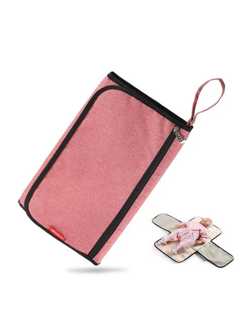Portable, Compact, Waterproof Diaper Changing Pad With Multiple Pockets and 3-layer Fabric