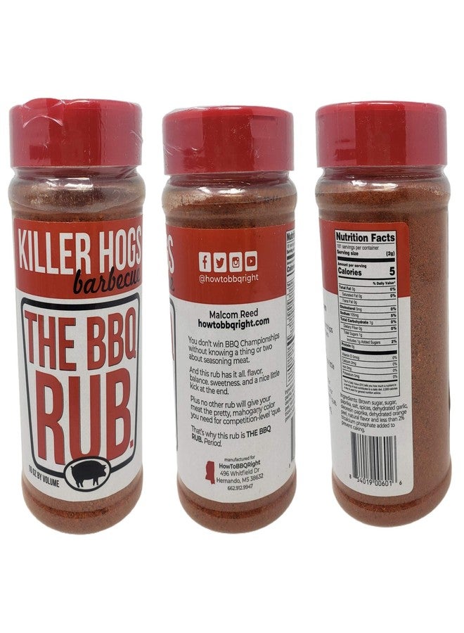 Killer Hogs مجموعة متنوعة من توابل الشواء من كيلر هوغز - توابل الشواء الحارة، وتوابل بريسكيت تكساس، وتوابل AP، وتوابل الشواء الأصلية - عبوة من 4 زجاجات - إجمالي 48 أونصة - توابل شواء كيلر هوغز بالجملة - Image 3