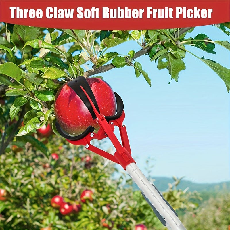 Fruit Picking Tool 1pc For High Pole Grippers With Basket And Bracket Easy Tree Harvester - Image 4