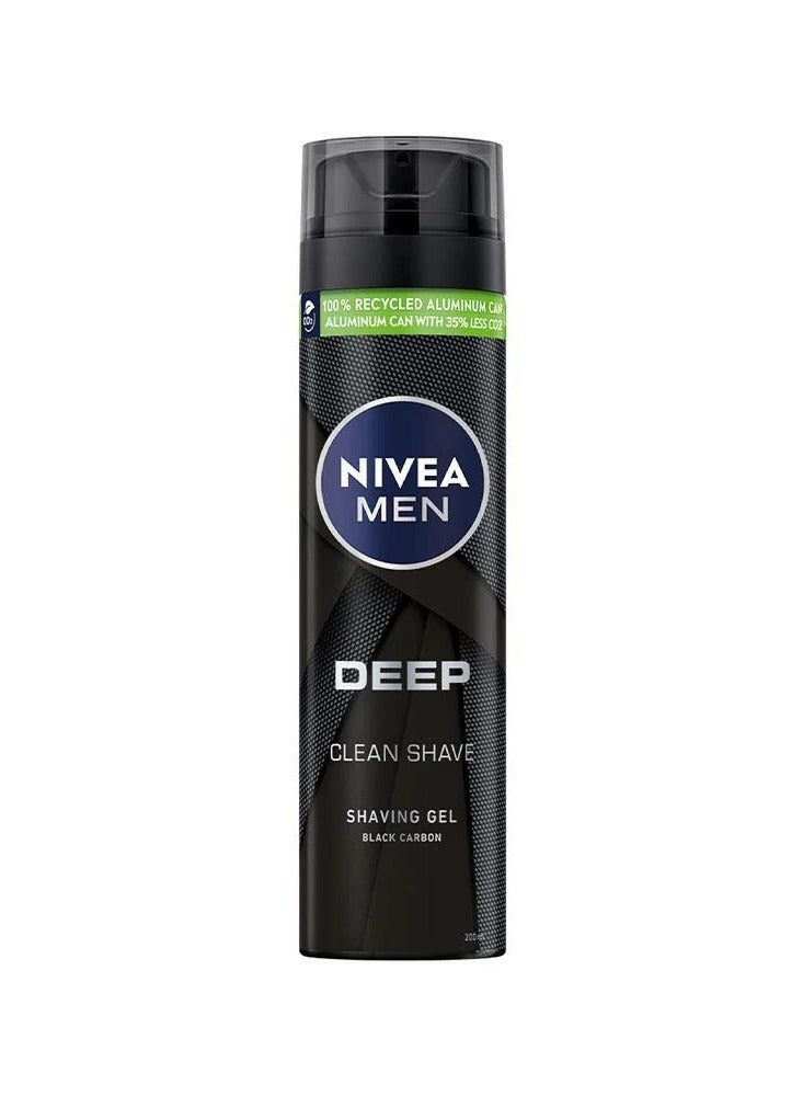 Nivea Deep Shaving Gel - 200ml - Image 1