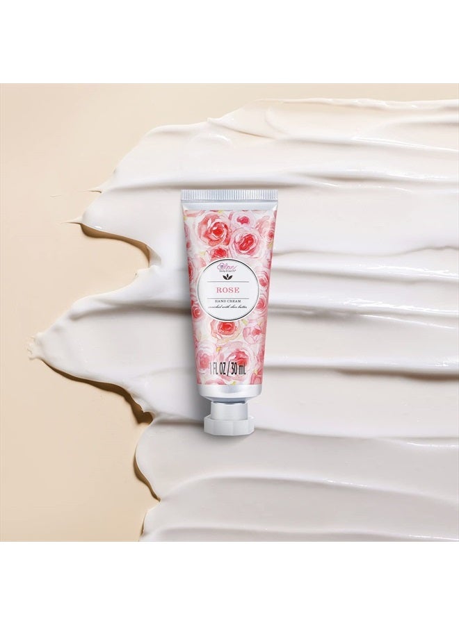 BODY & EARTH Hand Cream Gift Set - Hand Cream for Women, Hand Lotion Set for Dry Cracked Hands, Holiday Gift for Mother's Day Valentine's Day Christmas, Travel Size Hand Lotion for Women. 6 x 1.0 oz/30ml  - Image 3