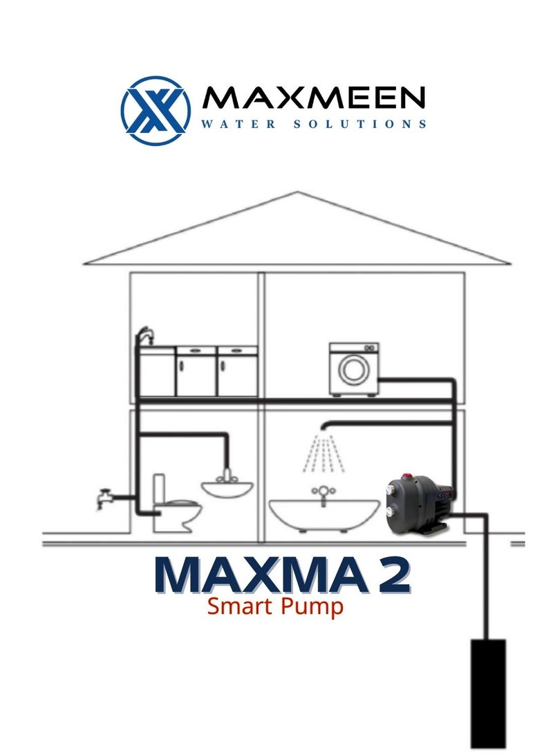 ماكسمين مضخة مياه ماكسما 2 – ذكية مع خاصية كشف التسريب – 750 واط / 1 حصان - ماكسمين - Image 5