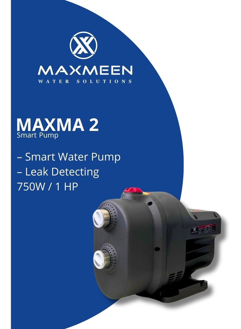 ماكسمين مضخة مياه ماكسما 2 – ذكية مع خاصية كشف التسريب – 750 واط / 1 حصان - ماكسمين - Image 1