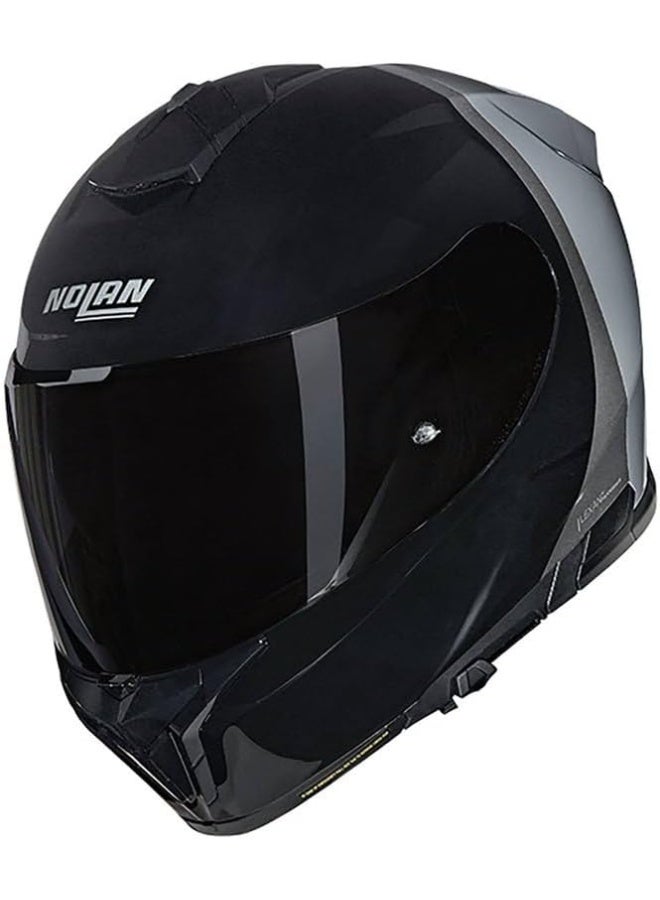 Nolan N80-8 VERNICIATURA SPECIALE BLACK/GRAY GLOSSY Helmet - Image 2
