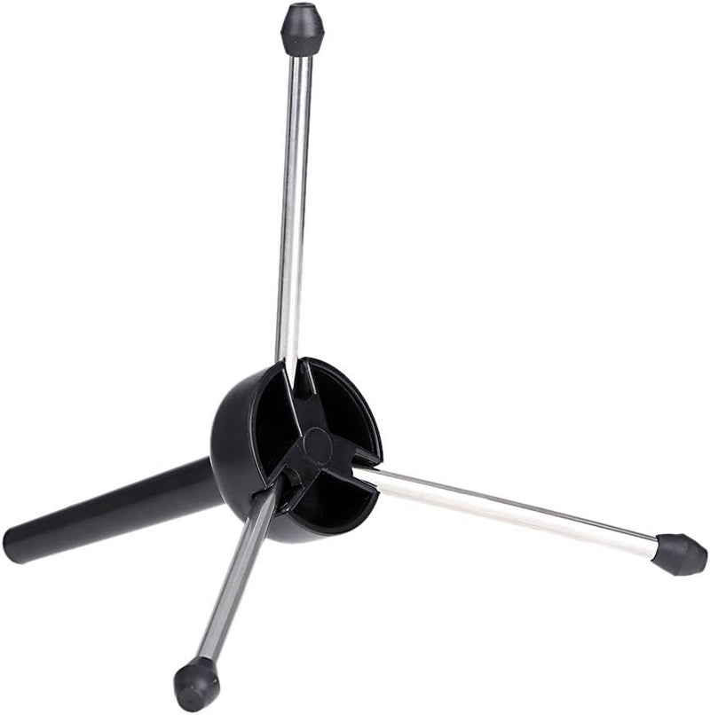 Lerodite Flute Stand Clarinet Holder Foldable Wind Instrument Stand, Woodwind Portable Tripod Stand Holder Attachment for Flute Clarinet Oboe - Image 2