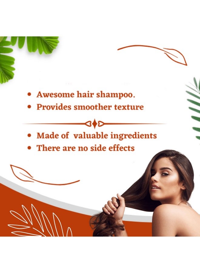 Havintha Natural Hair Shampoo With Herbal Amla Reetha Shikakai And Methi Dana Powder For Men & Women, Totally Organic | Paraben And Sulphate Free Shampoo - 227gm (Pack of 1) - Image 4