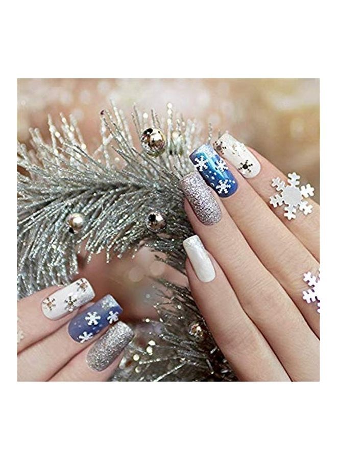 NIBEMINENT 500-Piece False Nail Tips Clear - Image 4