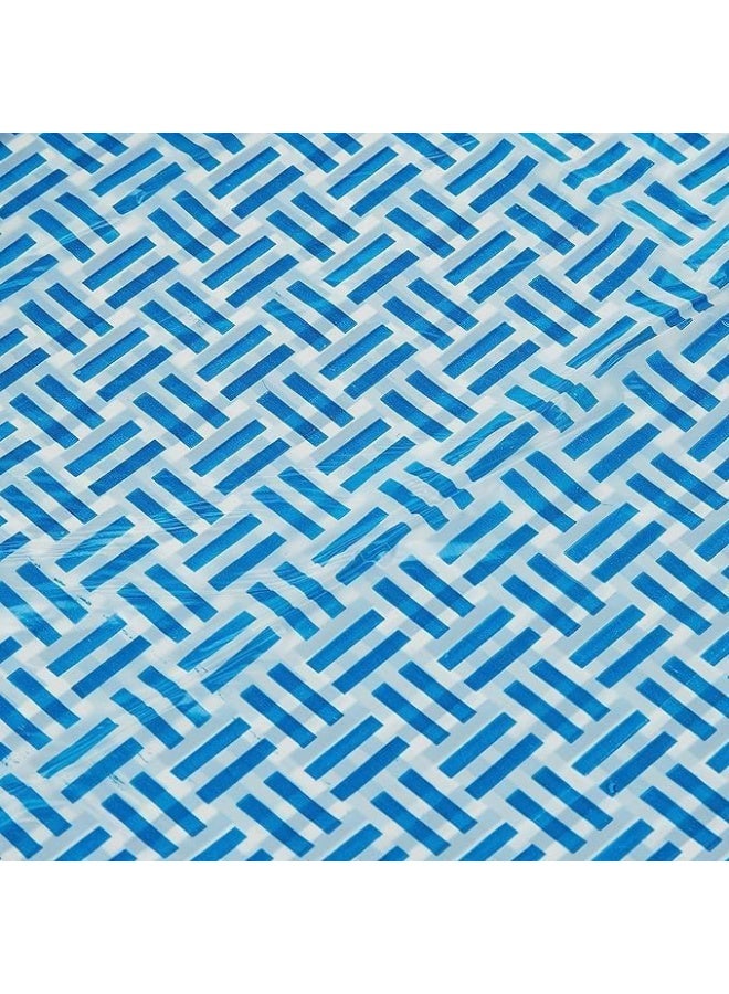 HOME CHOICE 20 قطعة رول سفرة، حجم 100x100 سم، سفرة مطبوعة قابلة للاستخدام مرة واحدة، رول سفرة، غطاء طاولة، بلاستيك مثقوب - Image 4