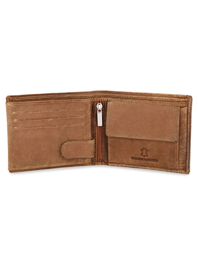 WildHorn Gift Hamper for Men I Leather Wallet, Keychain & Pen Combo Gift Set I Gift for Friend, Boyfriend,Husband,Father, Son Etc,Brown - Image 3
