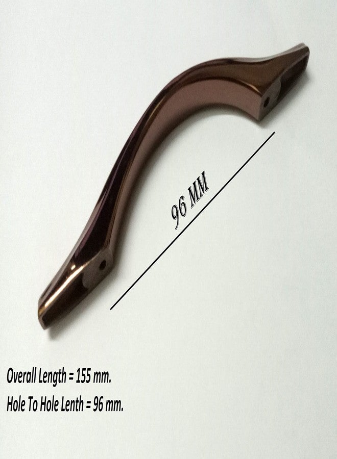 Techlife Accessories Copper Glossy Finish Handle for Kitchen Cabinets/Door Handle/Drawer Handle/Pull Handle/Window Handle for Home Furniture and Home Decor (Size 4 inch, Pack of 2) - Image 3
