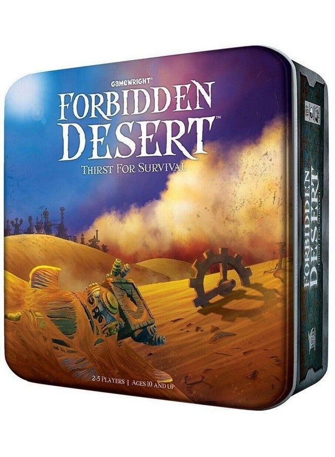 Gamewright Forbidden Desert - The Cooperative Strategy Survival Desert Board Game Multi-Colored, 5" - Image 1