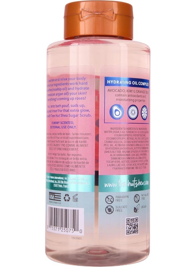 Tree Hut Moroccan Rose Nourishing & Moisturizing Foaming Gel Wash, 18 oz. - Image 3