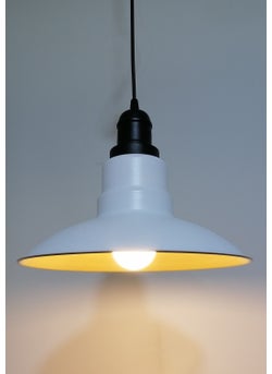 Riolight Retro White Gold Single Metal Pendant Diameter: 30CM  - Image 1