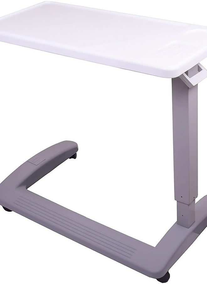 careX - Overbed Table and Hospital Bed Table - Table With Wheels - Over The Bed Table For Home Use and Hospital, Bedside Table With Wheels, Over Bed Desk, Over Bed Table With Wheels - Image 1