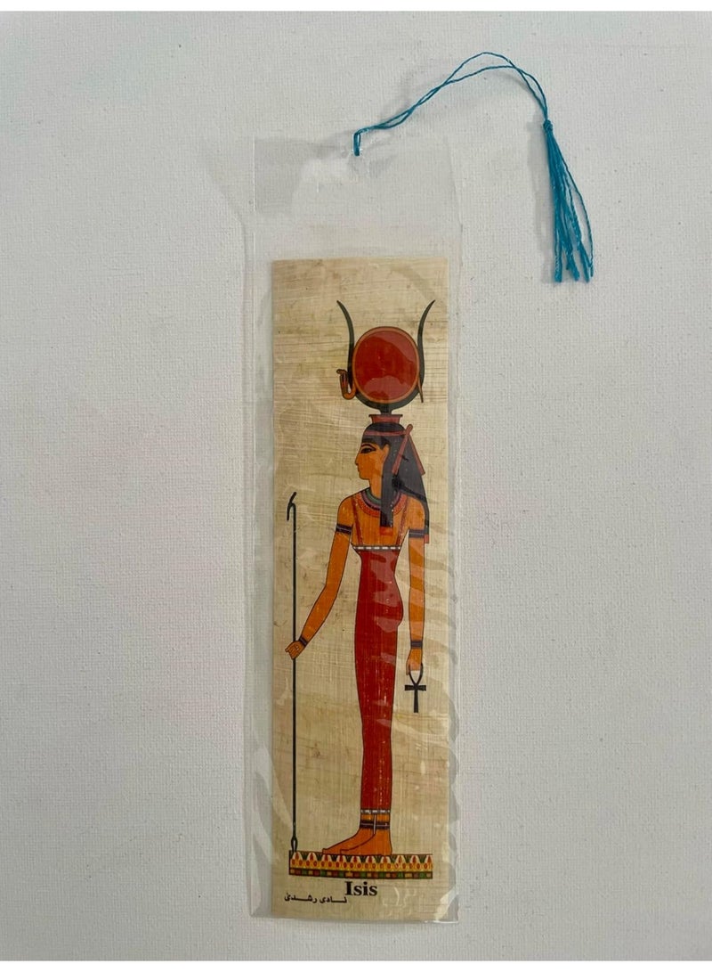 Egyptian Papyrus Paper Set of 10 Large Bookmarks(18x5 cm) History Educational Set. - Image 2