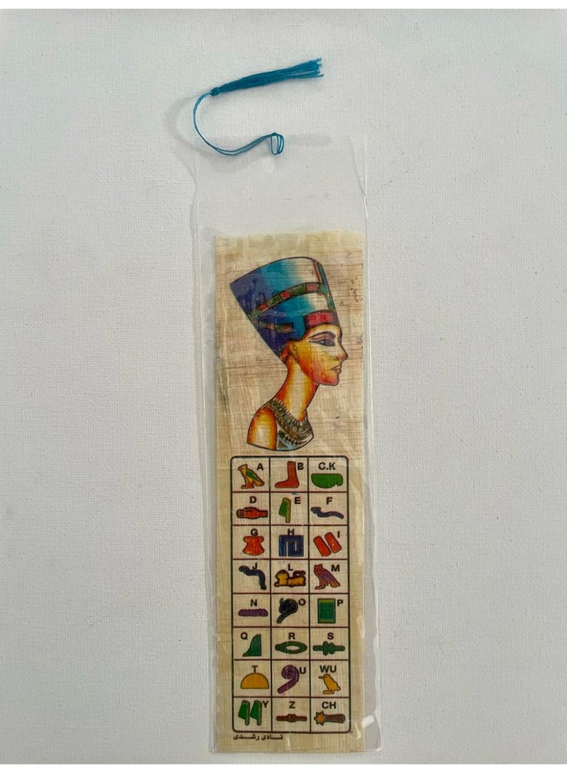 Egyptian Papyrus Paper Set of 10 Large Bookmarks(18x5 cm) History Educational Set. - Image 3