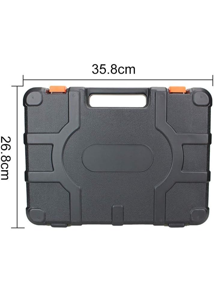 Household Tool Kits 82 Pcs Home Repair Maintaining DIY Hand Toolbox Portable Carbon Steel Hardware for Car Home Furniture Assembling Electric Appliances  - Image 2