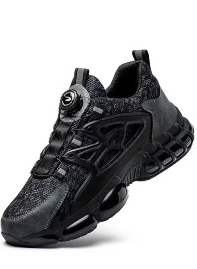 VICTGOAL Steel Toe Shoes for Men Lightweight Safety Shoes Comfortable Puncture Proof Slip On Indestructible Work Shoes - Image 1