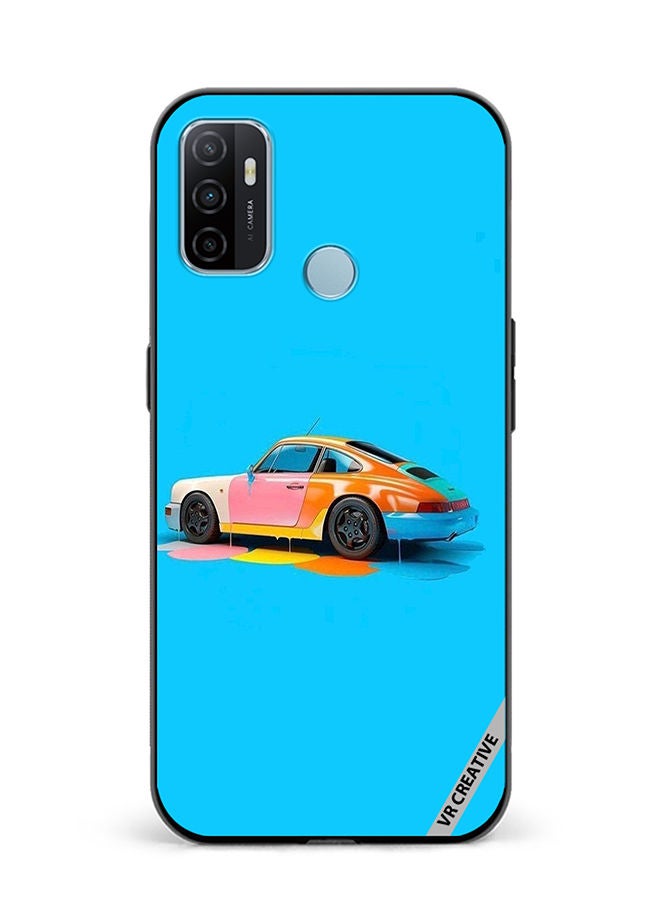 VR CREATIVE Protective Case Cover For Oppo A53 Car Design Multicolour - Image 1