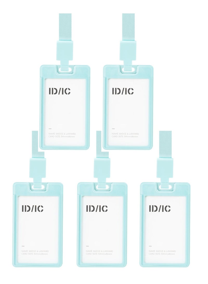 Deli شعار اسم مكون من 5 قطع مع حبل أخضر - Image 1