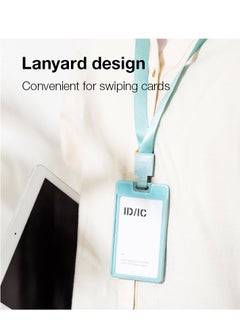 Deli 5-Piece Name Badge With Lanyard Green  - Image 2