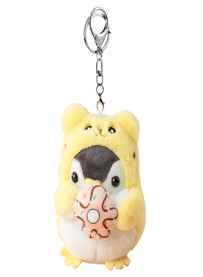 Fianoeir Bag Charm, Cute Penguin Keychain for Girls, Yellow Bag Charm for Handbags and Backpacks, Stylish Key Chain for Women, Fashion Accessory for Keys and Purses - Image 1