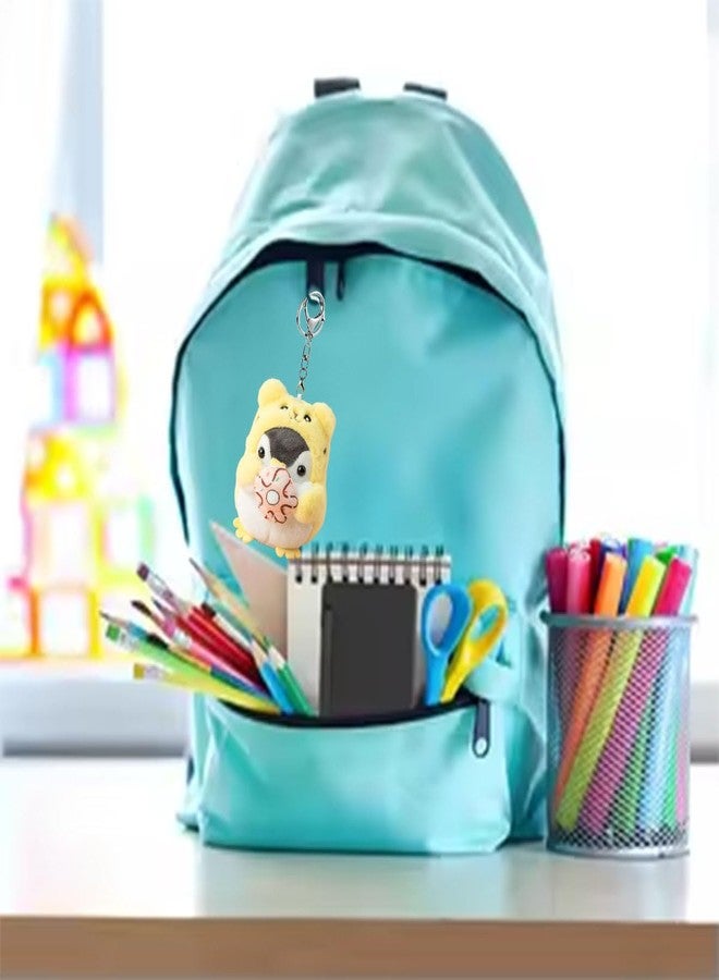 Fianoeir Bag Charm, Cute Penguin Keychain for Girls, Yellow Bag Charm for Handbags and Backpacks, Stylish Key Chain for Women, Fashion Accessory for Keys and Purses - Image 4
