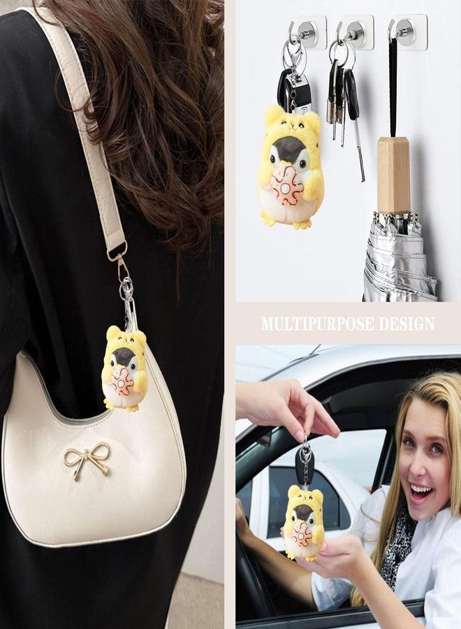 Fianoeir Bag Charm, Cute Penguin Keychain for Girls, Yellow Bag Charm for Handbags and Backpacks, Stylish Key Chain for Women, Fashion Accessory for Keys and Purses - Image 5