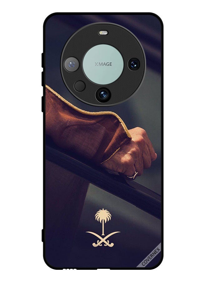 Covernex Protective Case Cover For Huawei Mate 60 Pro Plus Hand & Saudi Arabia National Sign - Image 1