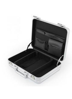 Freegallops Aluminum Business Briefcase for Men and Women 17"-Hard Case Attache, Secure Money,Document Case,Durable Hard-Sided Organizer-Gift for Graduation and Businessmen, Portable Work Station  - Image 2