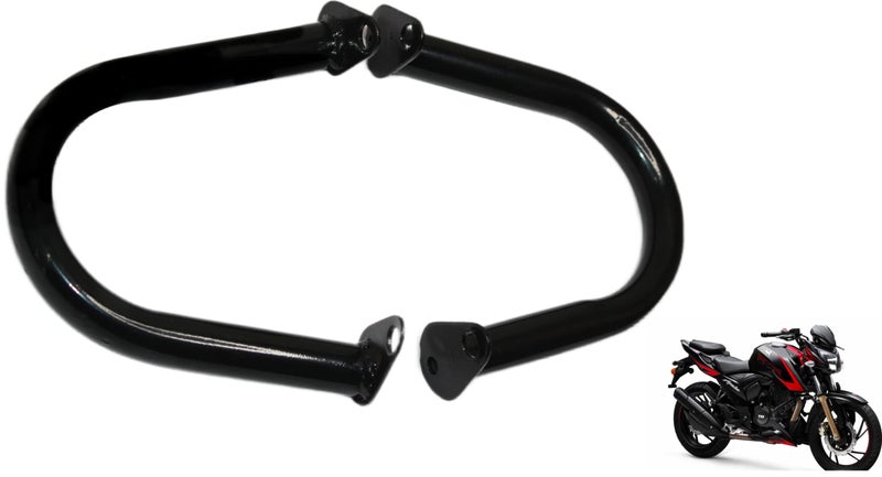 OBEROI'S TRADERS Apache RTR BS6 160/180 / 200/220 Heavy Duty Bike Leg Guard/Crash Guard (TVS) - Image 1