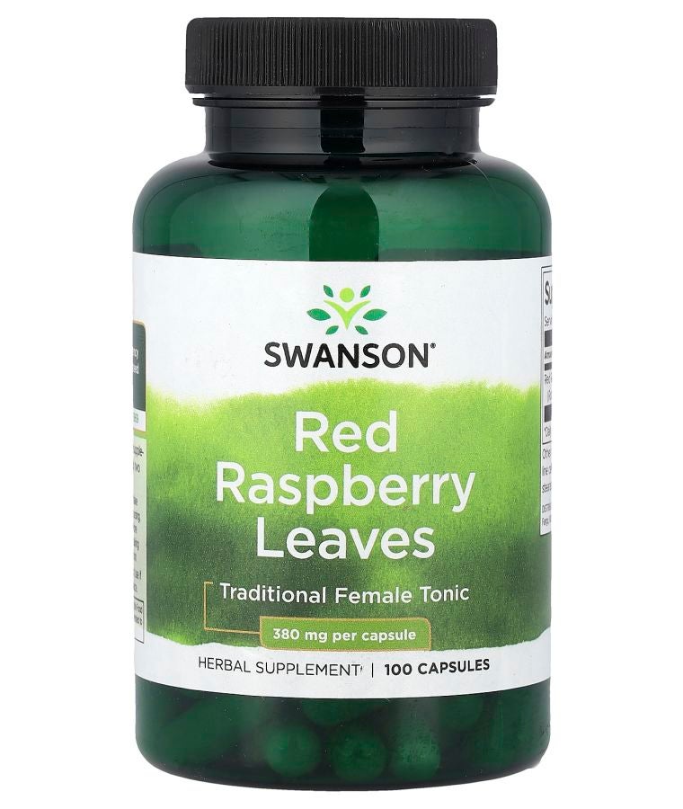 أوراق التوت الأحمر 380 ملغ 100 كبسولة