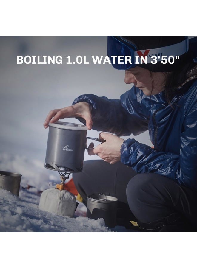 Fire-Maple Ultra-Light Titanium Backpacking Camping Outdoor Stove FMS-300T - Image 4