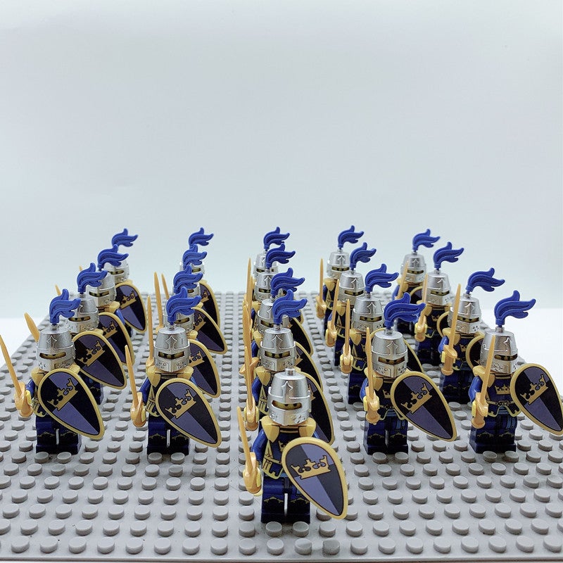 Specializes In 21Pcs Ax01A Series Knight Building Block Dolls Kidsren'S Assembled Toys - Image 2